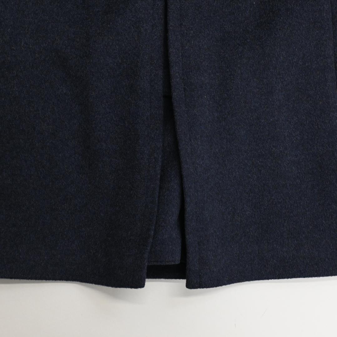 □ 47854★冬 バーニーズニューヨーク チェスターコート カシミヤ混