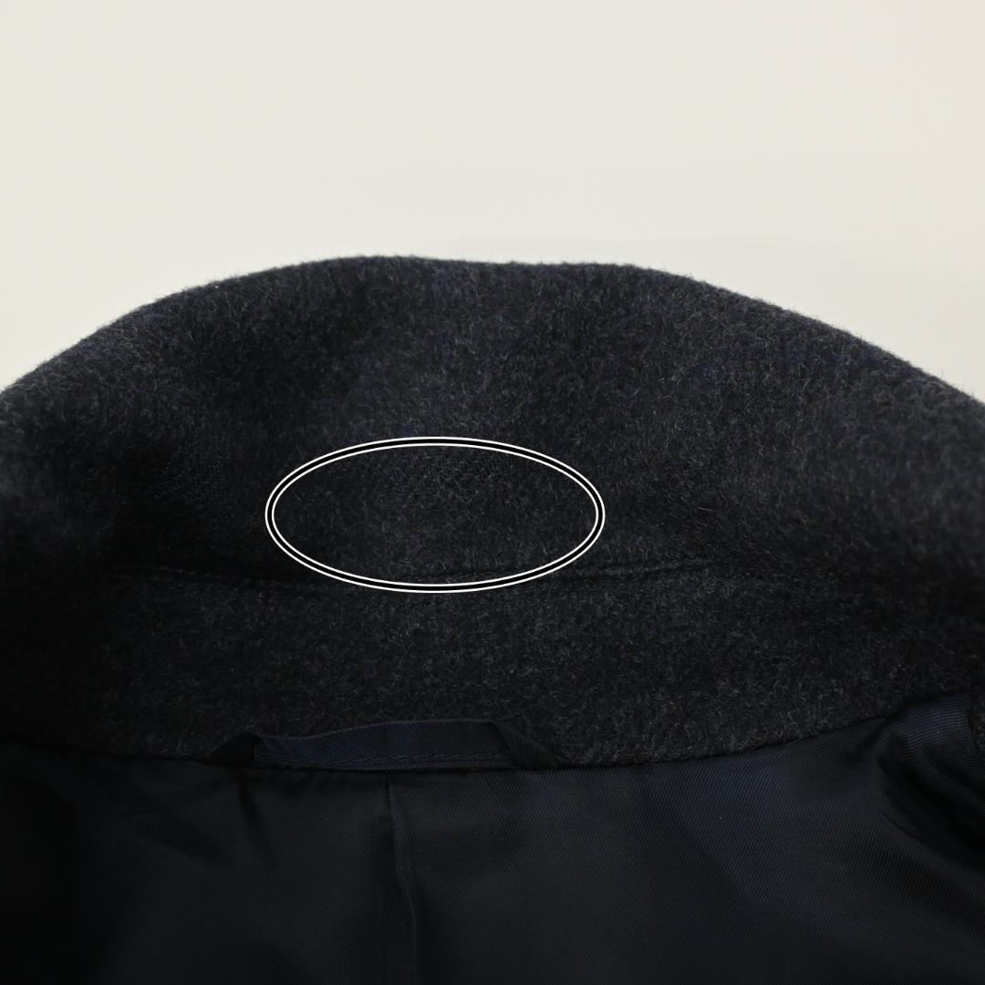 □ 47854★冬 バーニーズニューヨーク チェスターコート カシミヤ混