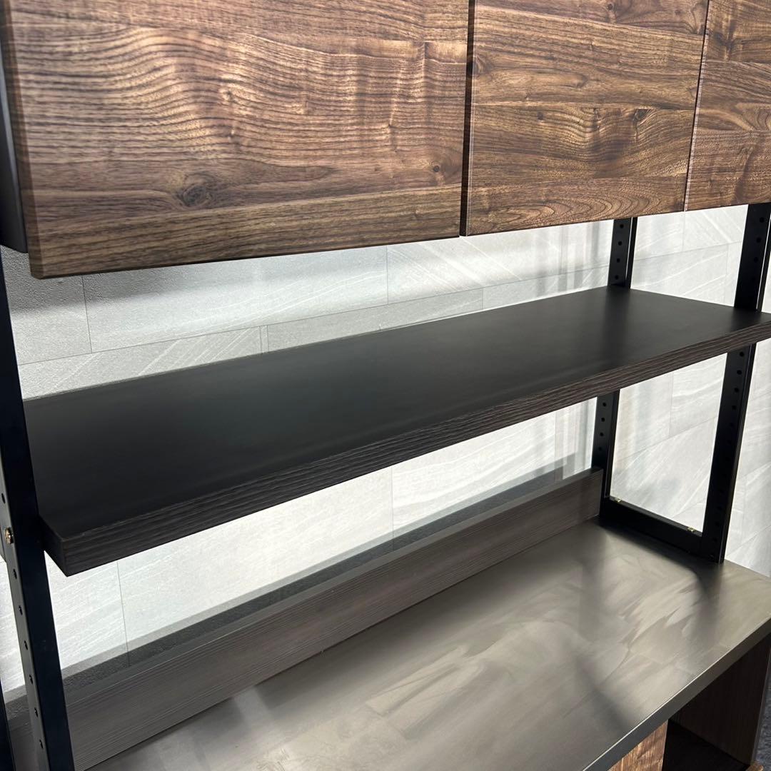 マナベインテリア 食器棚 ディアス 幅120 食器棚 おしゃれ 収納 d3923