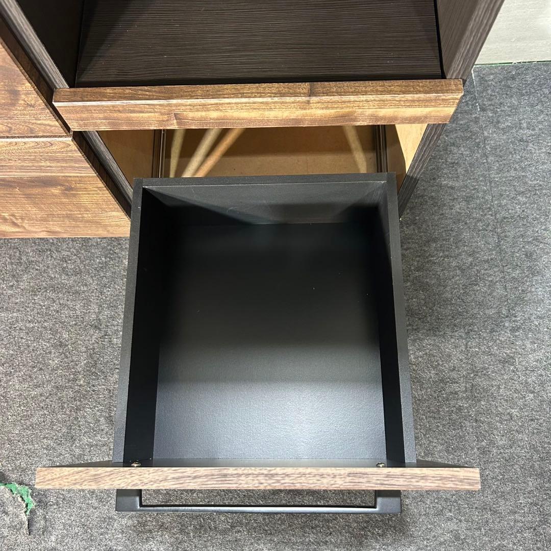 マナベインテリア 食器棚 ディアス 幅120 食器棚 おしゃれ 収納 d3923