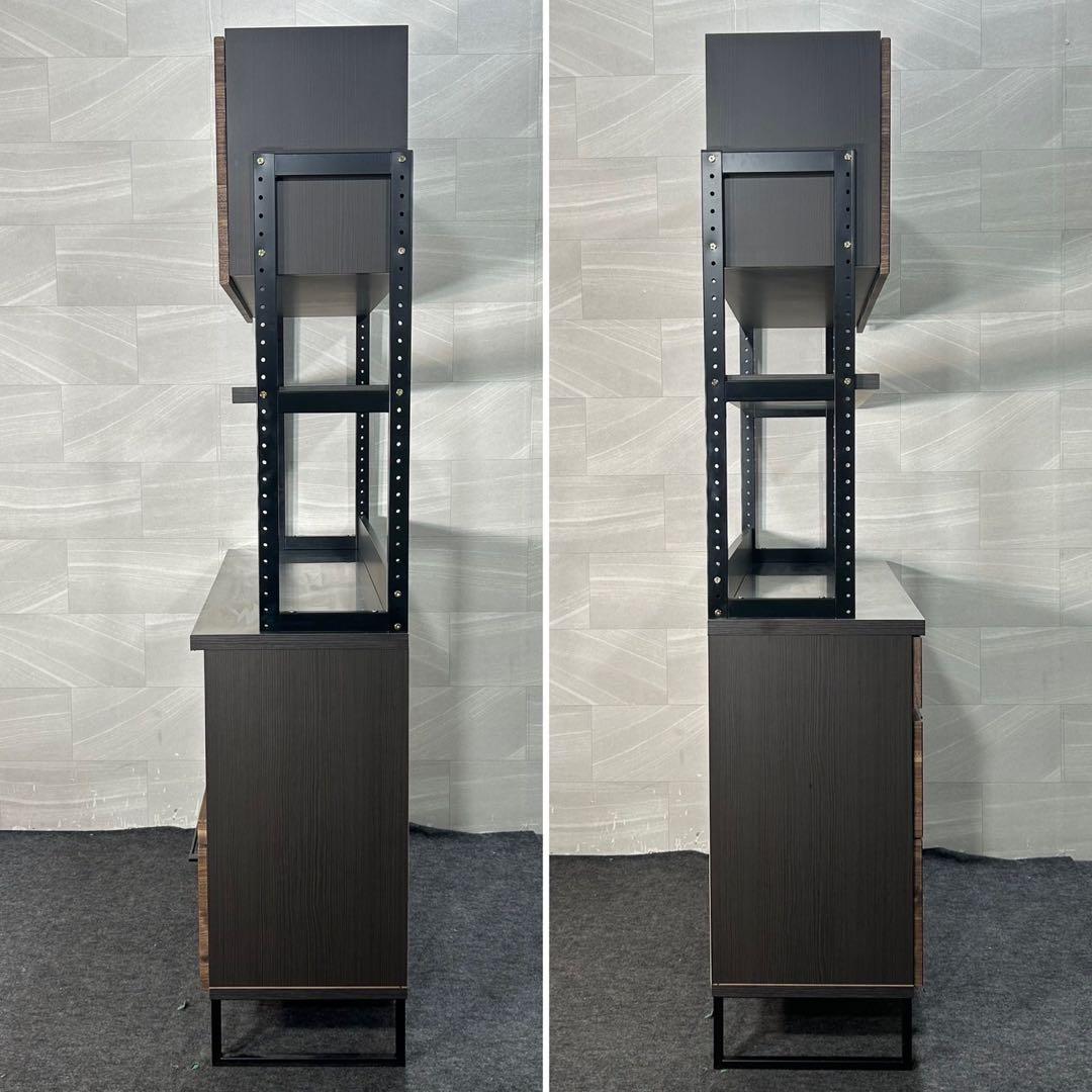 マナベインテリア 食器棚 ディアス 幅120 食器棚 おしゃれ 収納 d3923