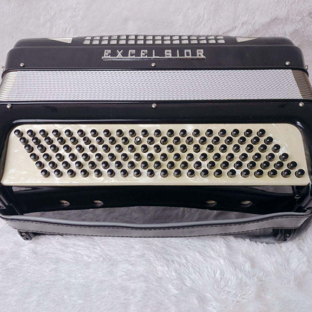 希少 EXCELSIOR イタリア製 303 後期型 アコーディオン ケース付