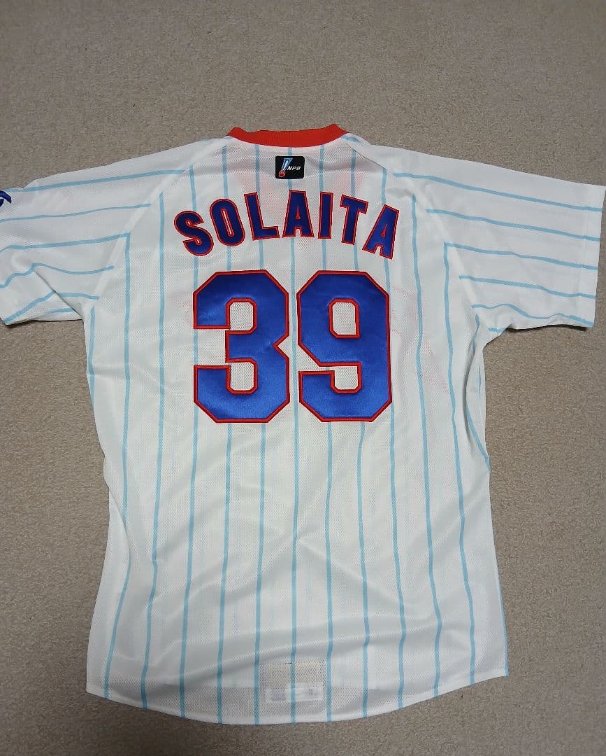 日本ハムファイターズ　1974-81ホームユニフォームプロモデル　39ソレイタ