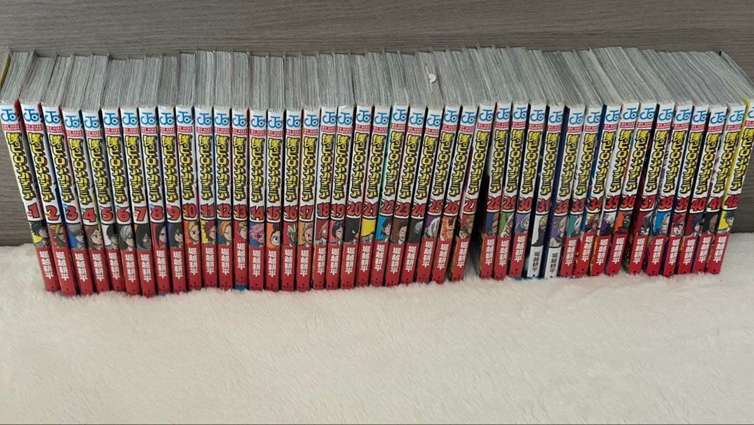 ヒロアカ　全巻セット　ほぼ帯付き