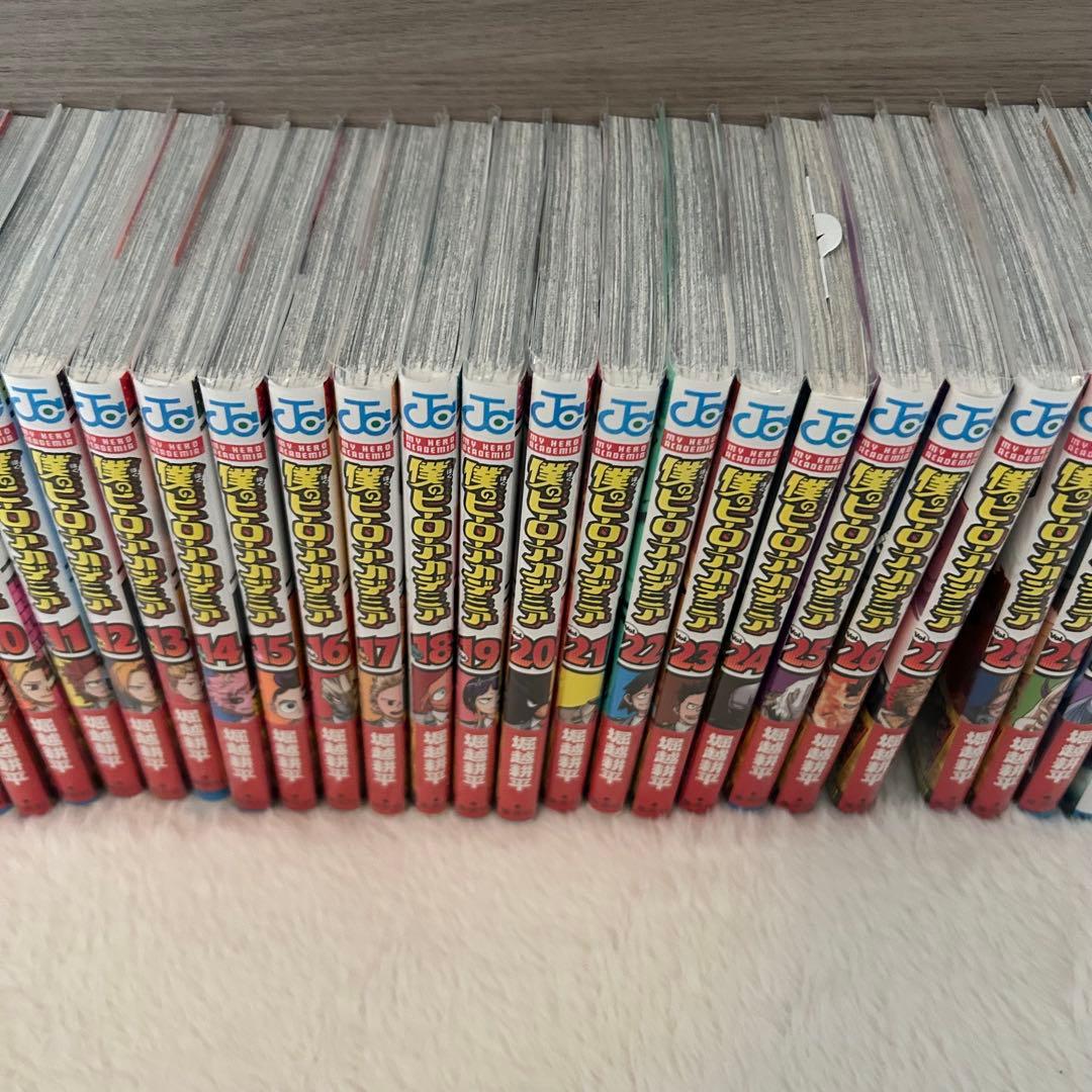 ヒロアカ　全巻セット　ほぼ帯付き