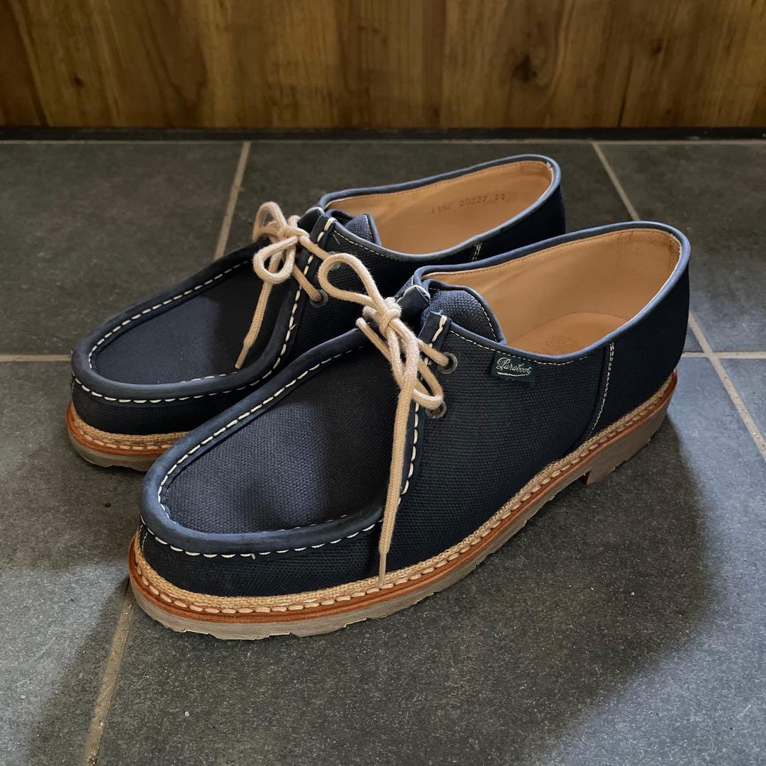 パラブーツ　ミカエル　キャンバス素材