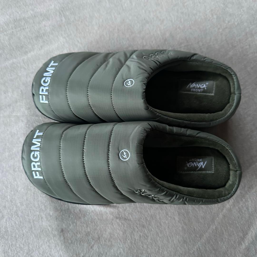 1新品 NANGA FRAGMENT SUBU ウィンター サンダル カーキ