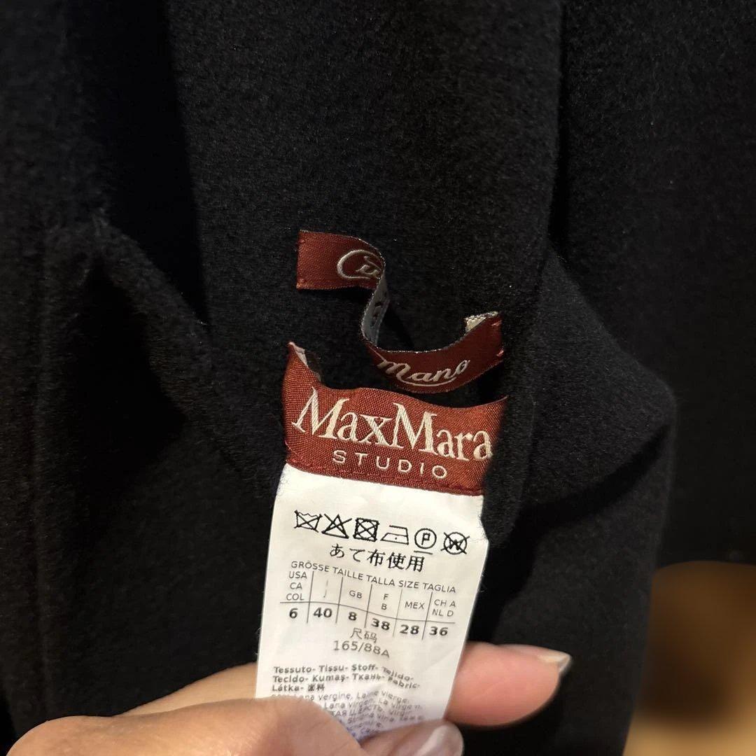 マックスマーラ　フード付きコート