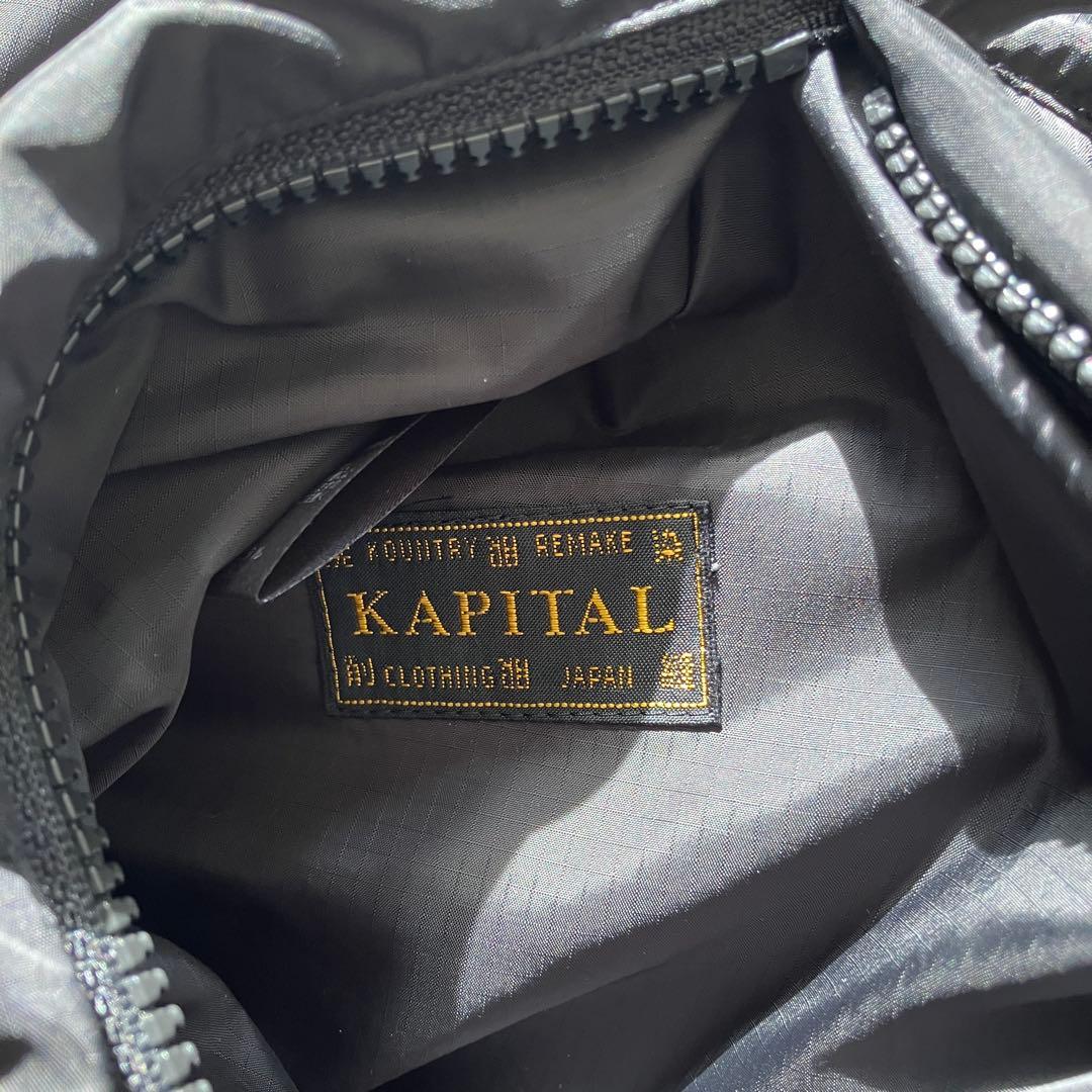 Kapital リップストップナイロン　ダウンBurger-KEELベスト