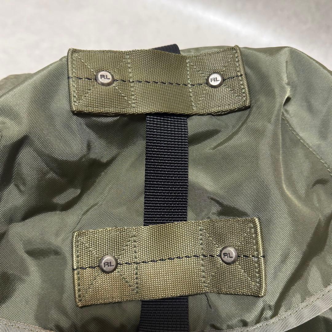 【ポロスポーツ】希少　90s ミリタリーバックパック　アリスパック　カーキ