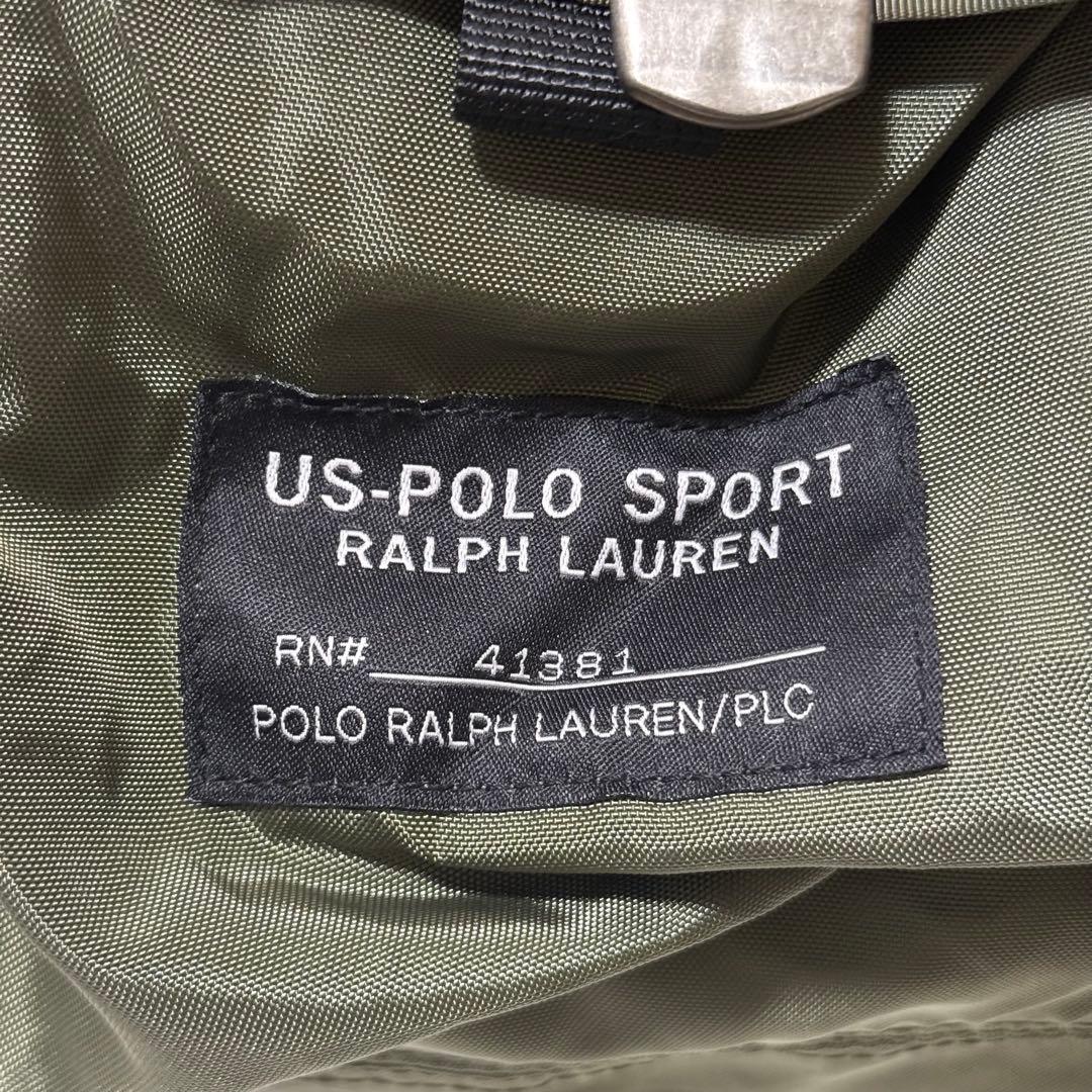 【ポロスポーツ】希少　90s ミリタリーバックパック　アリスパック　カーキ