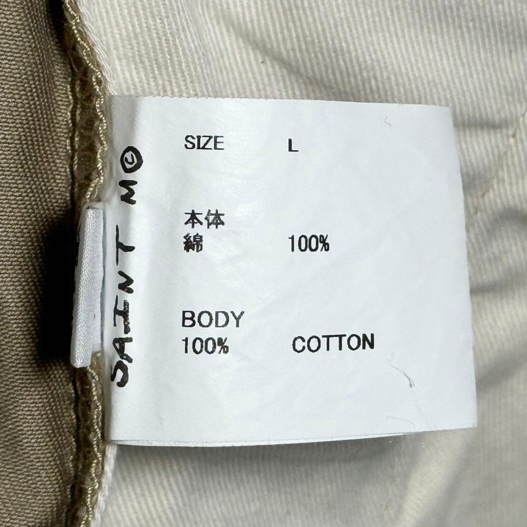 yk セント マイケル ワイドパンツ チノ L