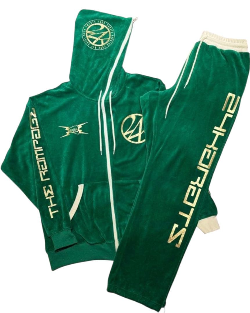 値下げ交渉23日まで可。ベロアTHE RAMPAGE 24karats