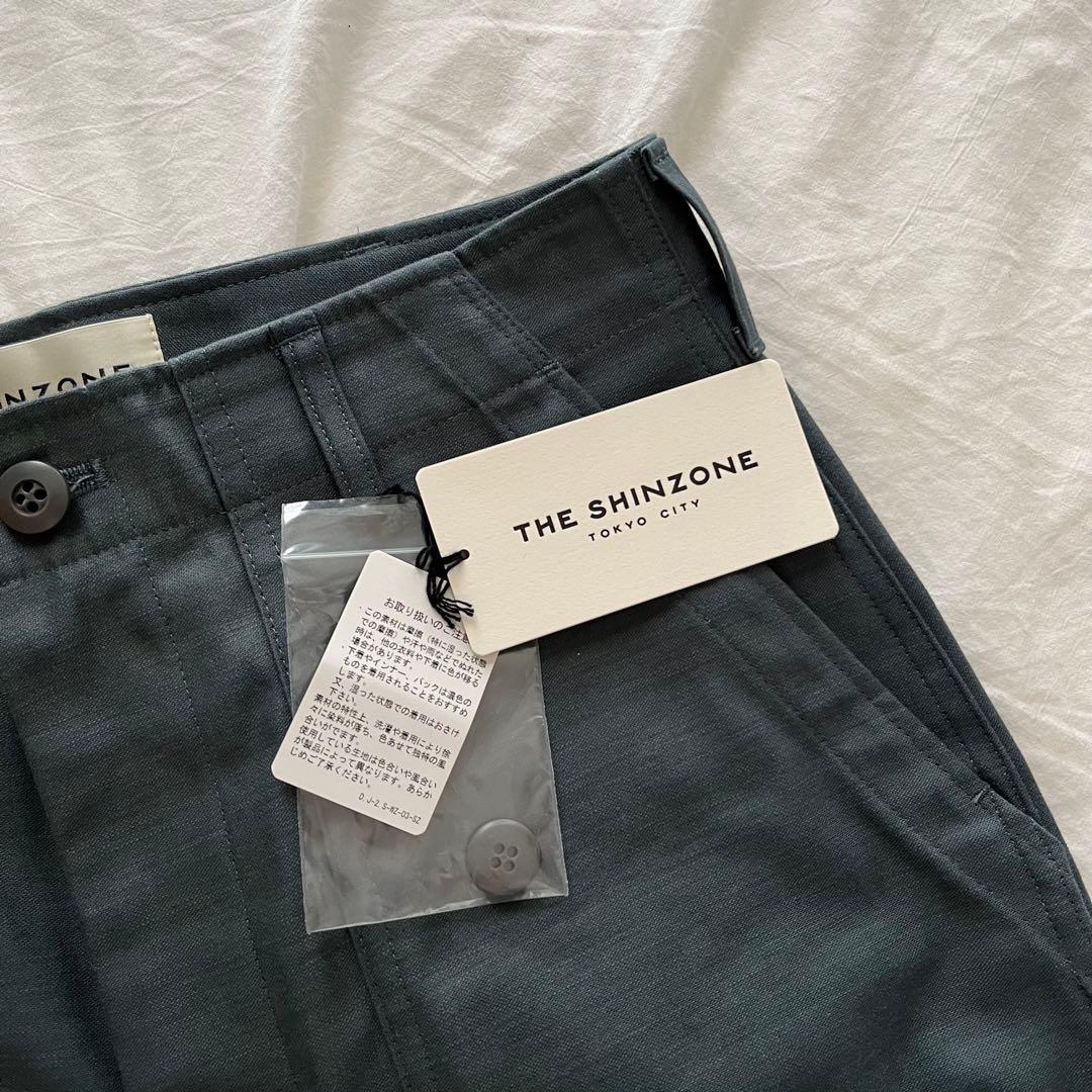 新品タグ付✳︎THE SHINZONE ベイカーパンツ　別注グレー　40(XL)
