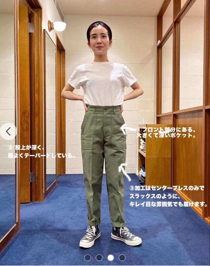 新品タグ付✳︎THE SHINZONE ベイカーパンツ　別注グレー　40(XL)