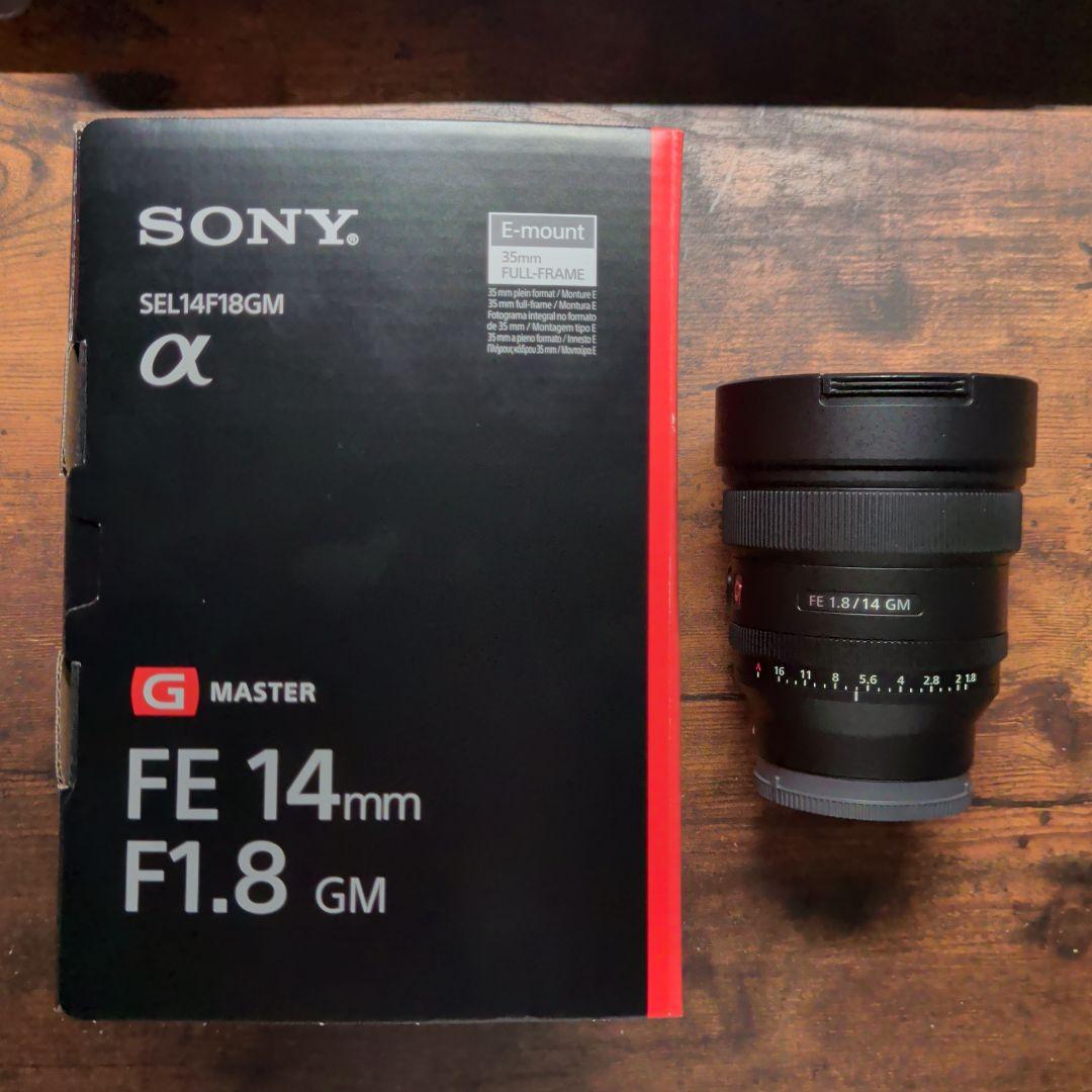 SONY FE 14mm F1.8 GM Eマウントレンズ
