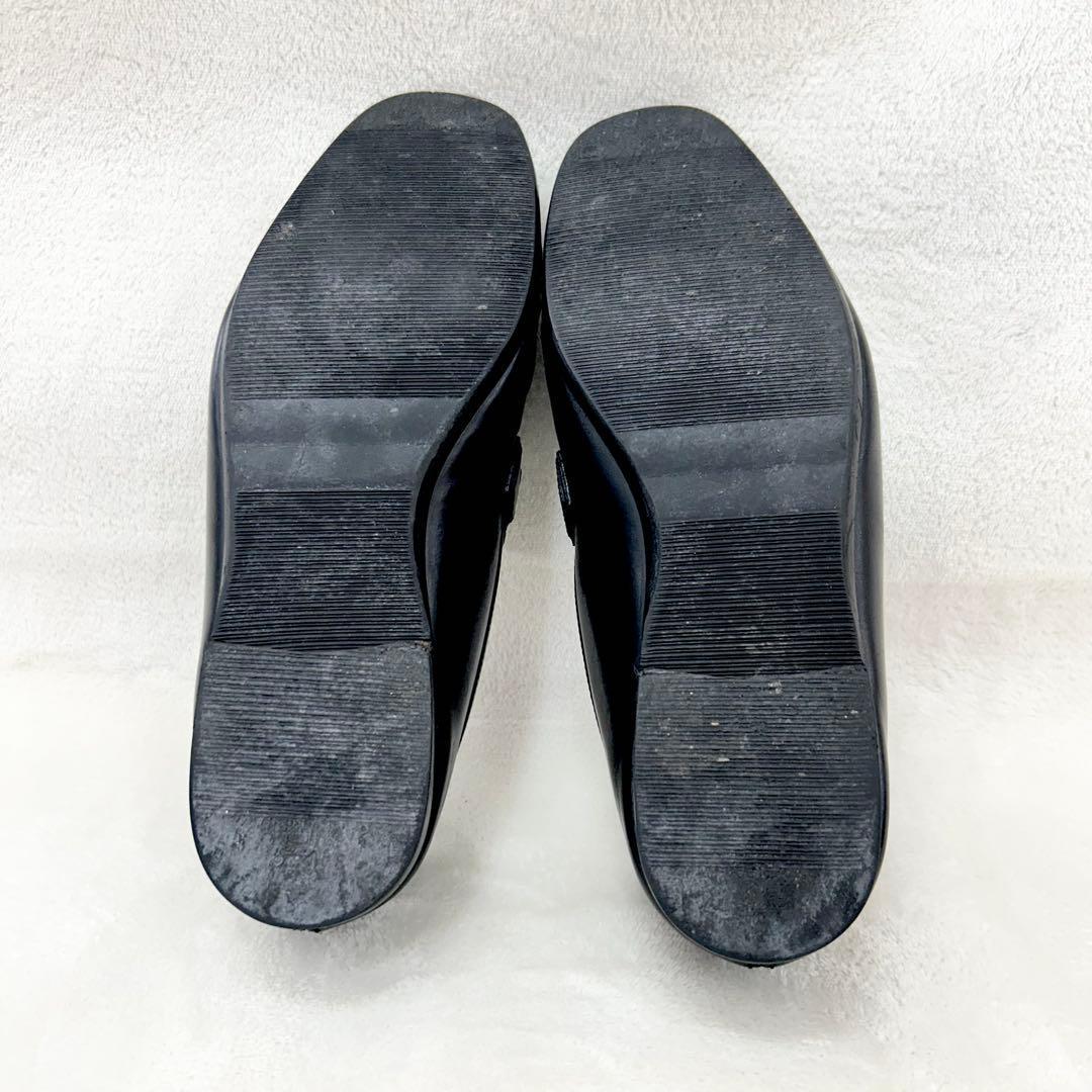 希少サイズ　ルイヴィトン　革靴　ホッケンハイム　LV金具　黒　28cm相当