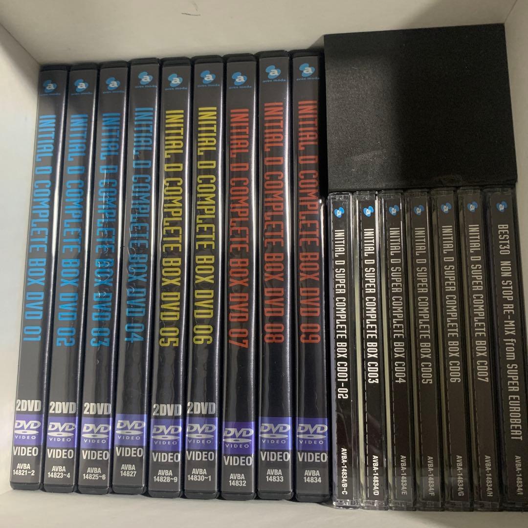 新品未使用Initial D DVD全巻セット + ミニカー+etc