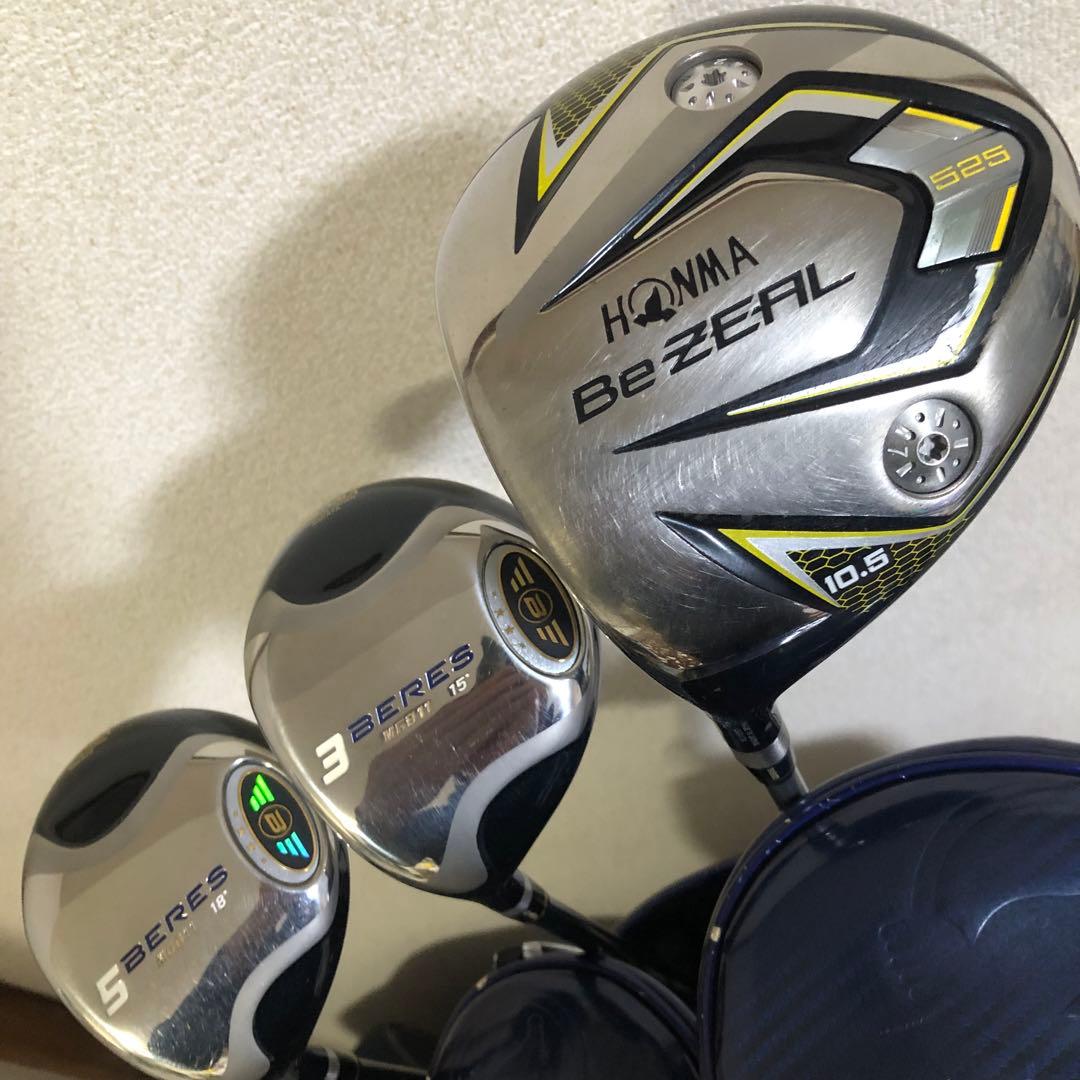 入手困難 レフティ 本間ゴルフ 豪華14本完璧なセット 憧れの高級ブランド高級品