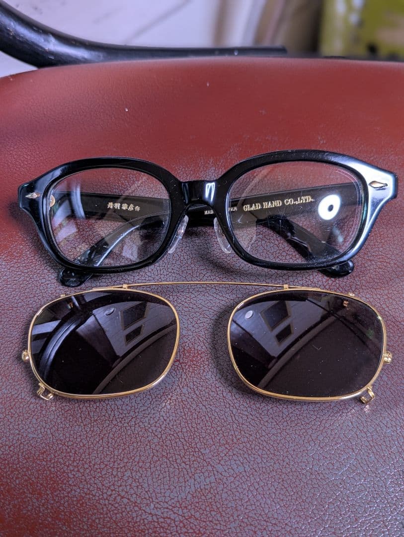 GLAD HAND グラッドハンド 丹羽雅彦 フレームとクリップオン 訳あり