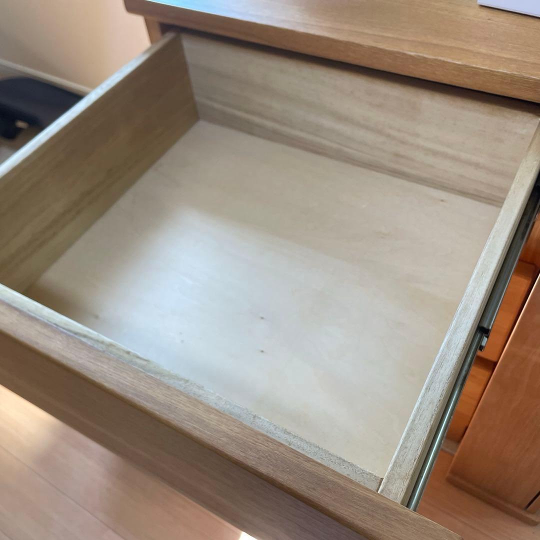 チェスト木製3段引き出し