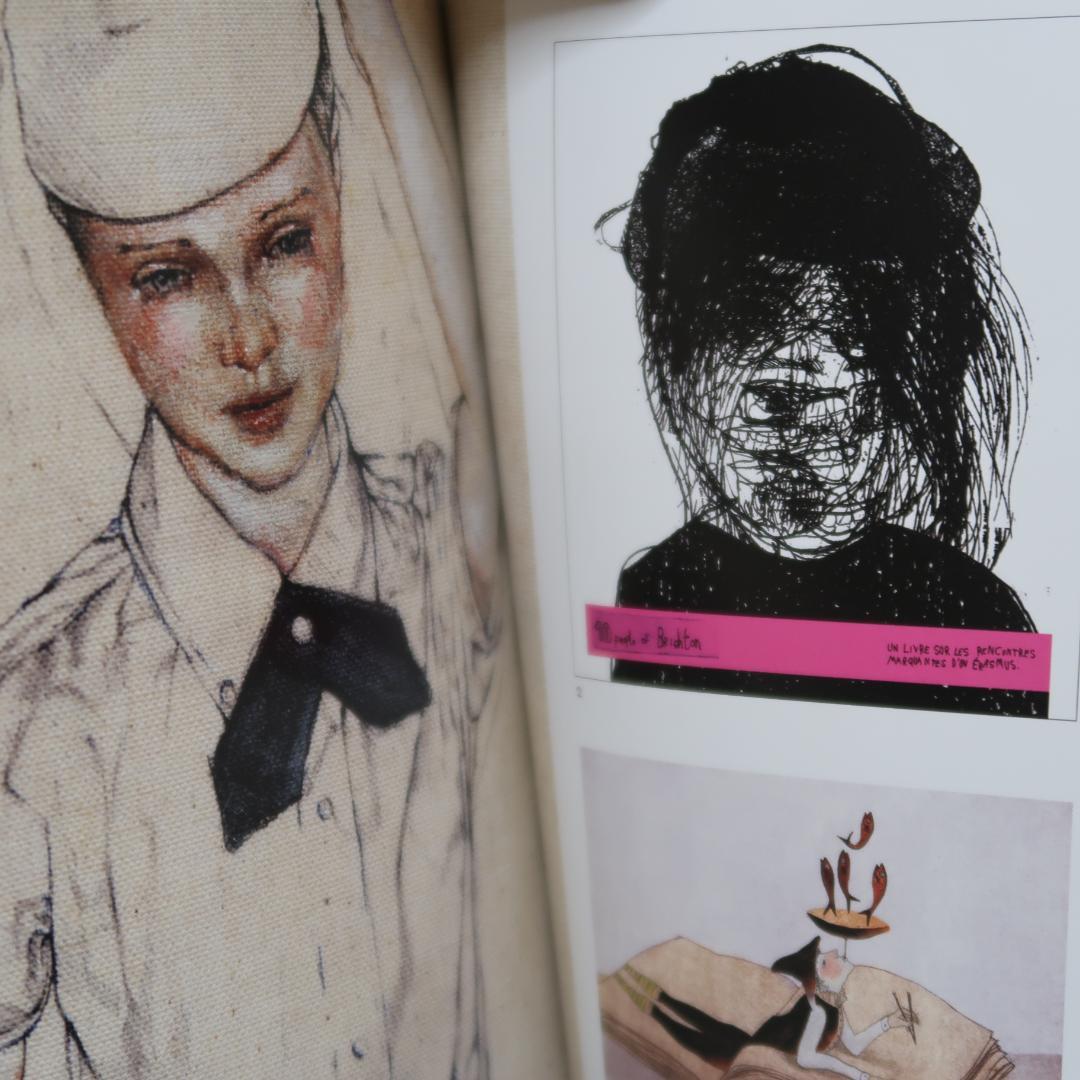 セール！　洋書　Three by Three Illustrati… アート集