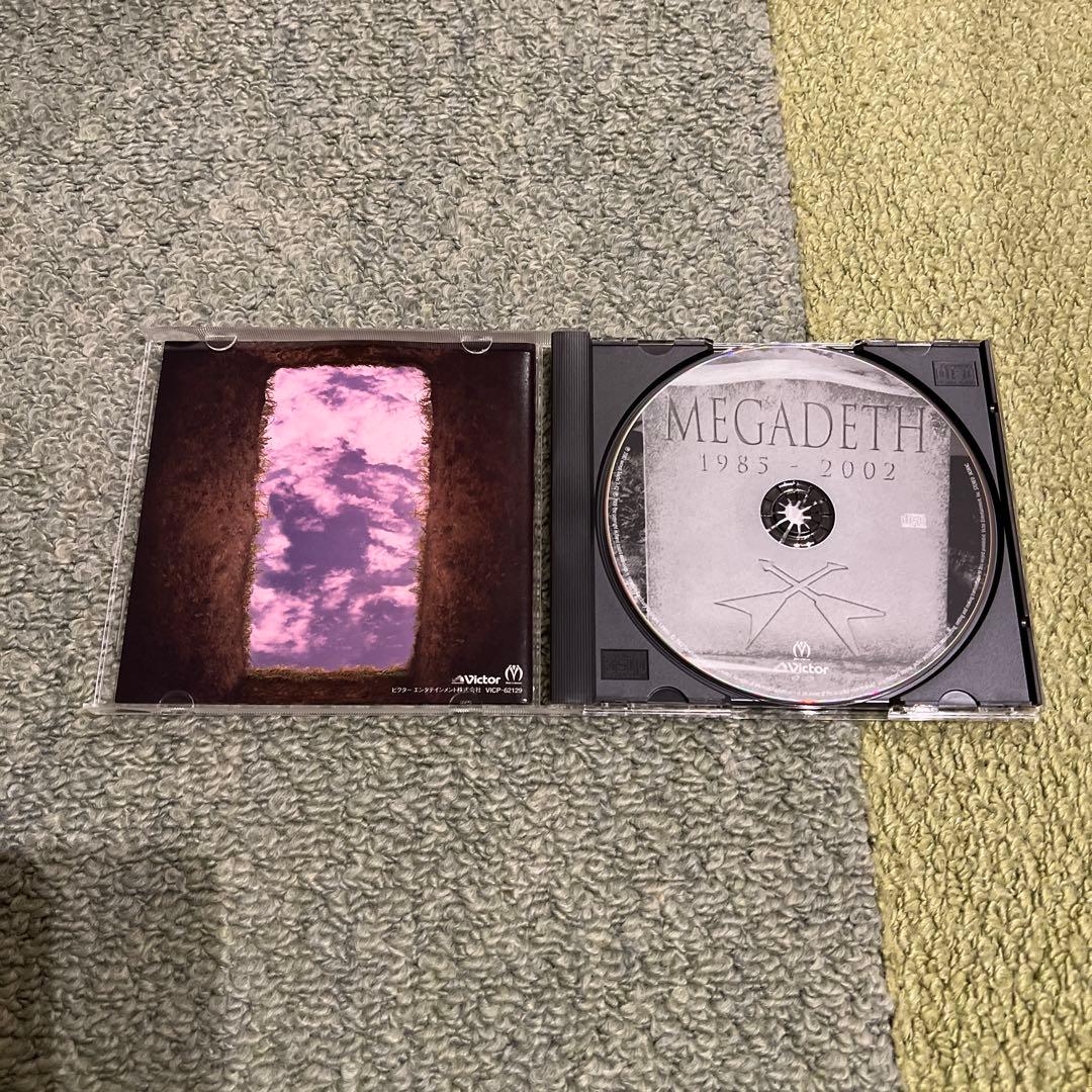 国内初回特典有盤含むMEGADETH国内帯付 CD ９枚セット