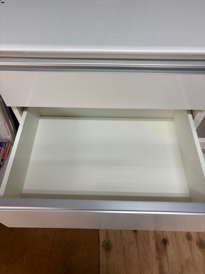 キッチンカウンター 100cm 引き出し 食器棚 ロータイプ 収納