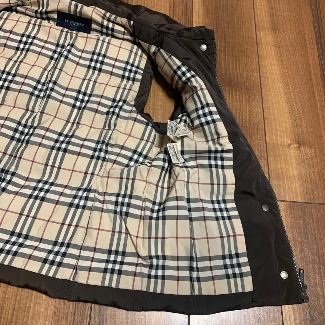 【美品】バーバリーロンドンBURBERRY LONDON ダウン レディース40