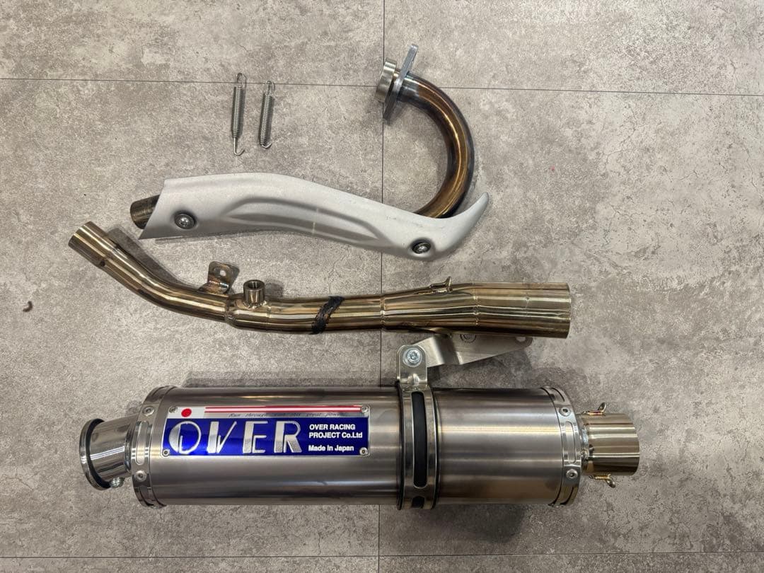 OVERレーシング　マフラー KLX125・D-TRACKER125