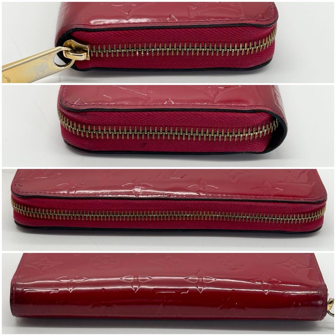 【箱付き】ルイヴィトン ジッピーウォレット ヴェルニ モノグラム ラウンド