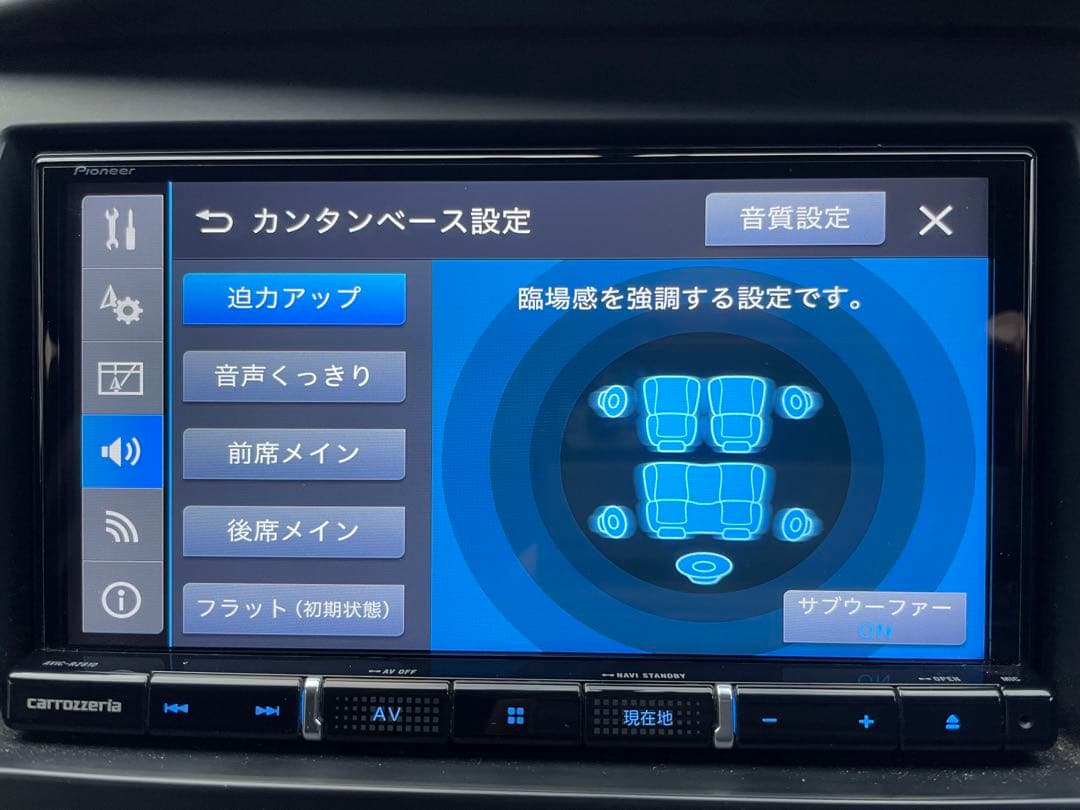 carrozzeria AVIC-RZ810 カーナビ