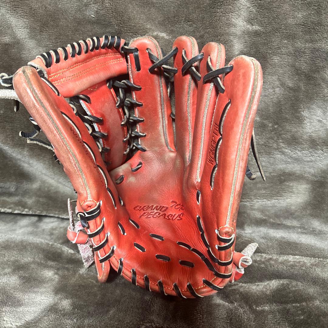 【中古】ワールドペガサス グランドペガサス 外野用 WGNGPT8L 硬軟式兼用