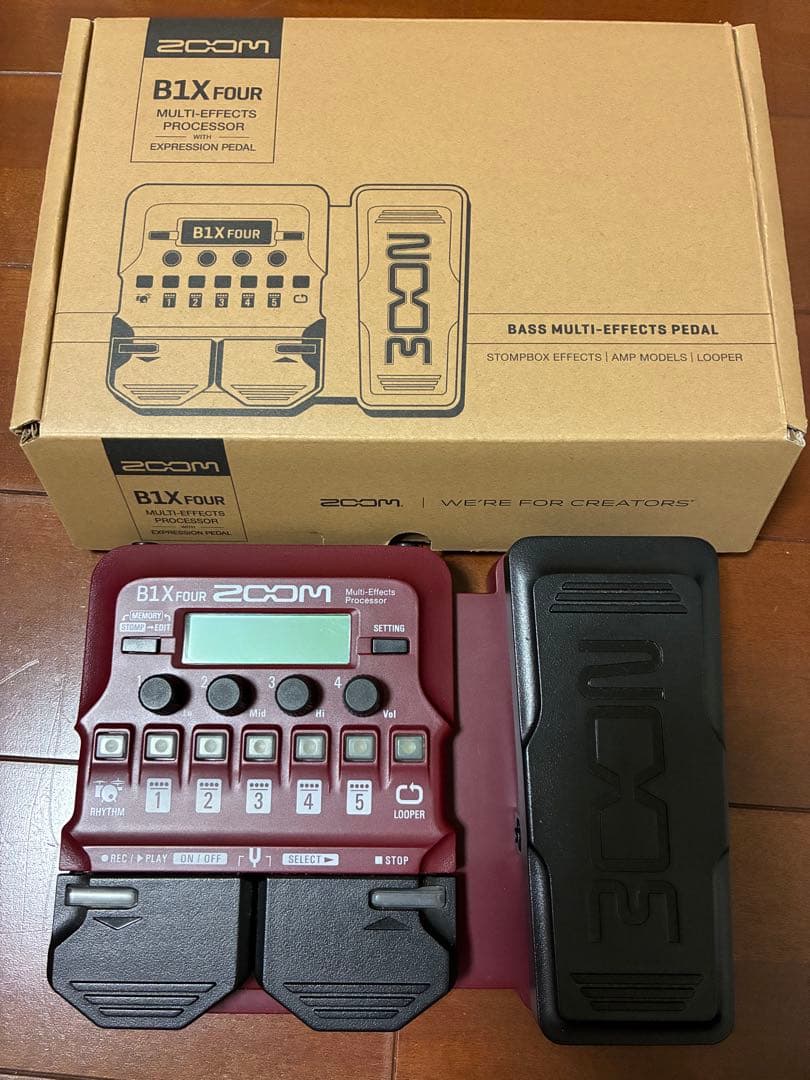 ZOOM B1X Four ベース用マルチエフェクター