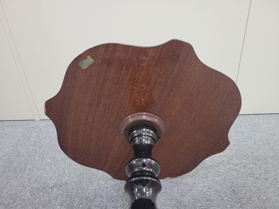 イタリア製　ドマン　ヴィンテージ　象嵌細工　木製テーブル