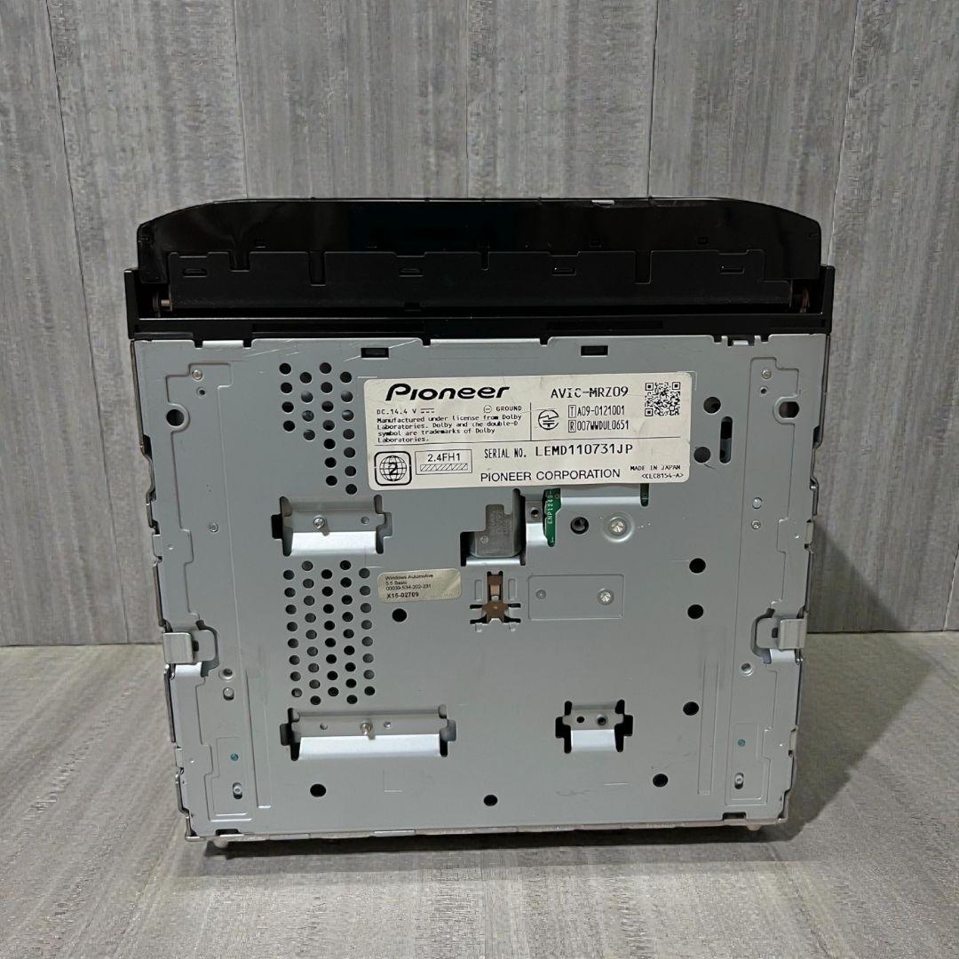 AVIC-MRZ09 carrozzeria カロッツェリア　楽ナビ2016