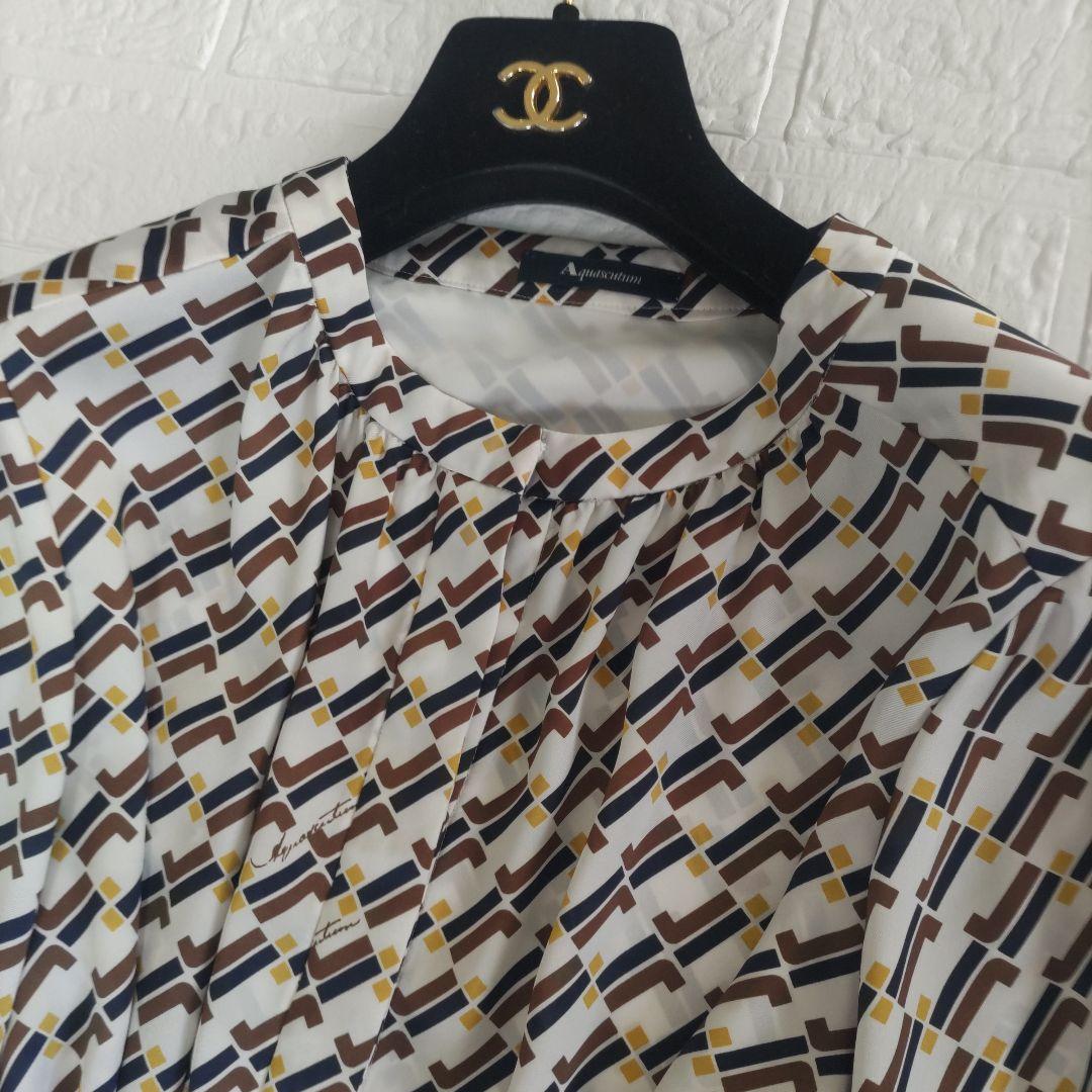 専用✨美品✨Aquascutum　アクアスキュータム　アブストラクトプリント
