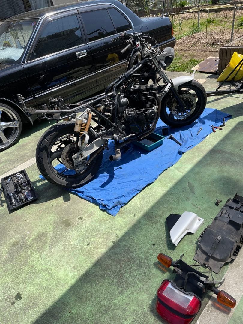 XJR 400 フロントフォーク