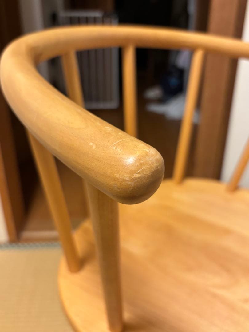 【wawawa】モモナチュラルダイニングチェア二脚