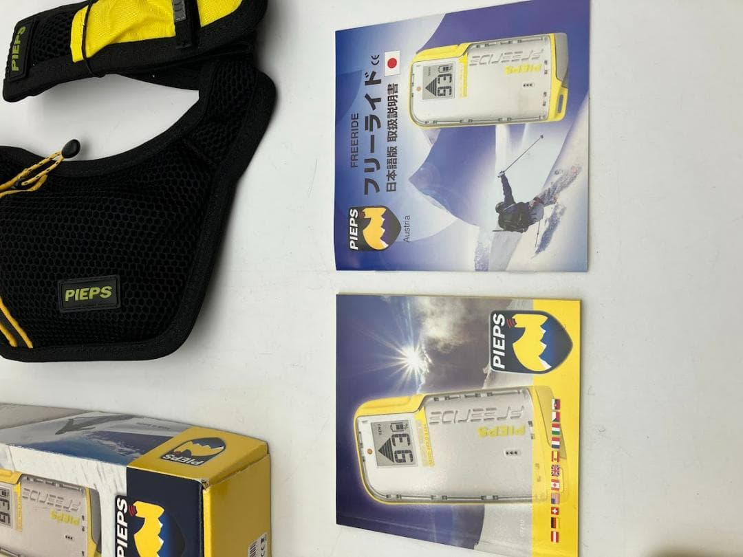 美品　動作品　PIEPS フリーライド ビーコン　トランシーバー　アバランチ4