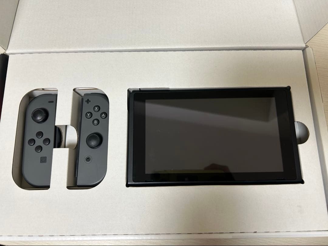 Nintendo Switch HAC-S-KAAAA グレー 本体 付属品完備