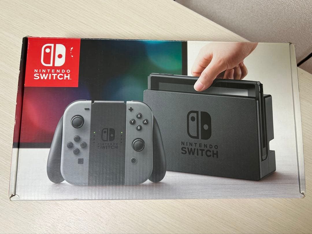 Nintendo Switch HAC-S-KAAAA グレー 本体 付属品完備