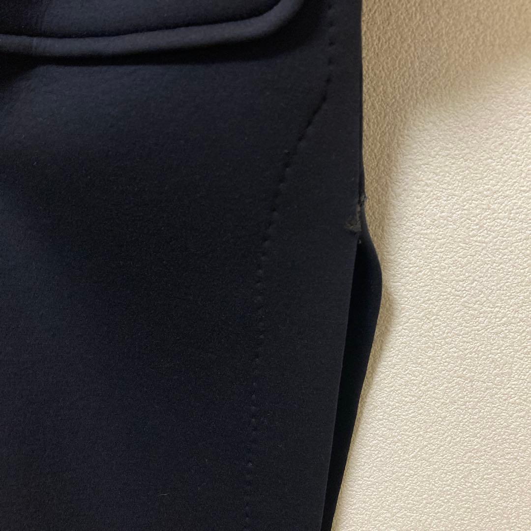 エンフォルド フーデット ボンディングコート 36サイズ ネイビー