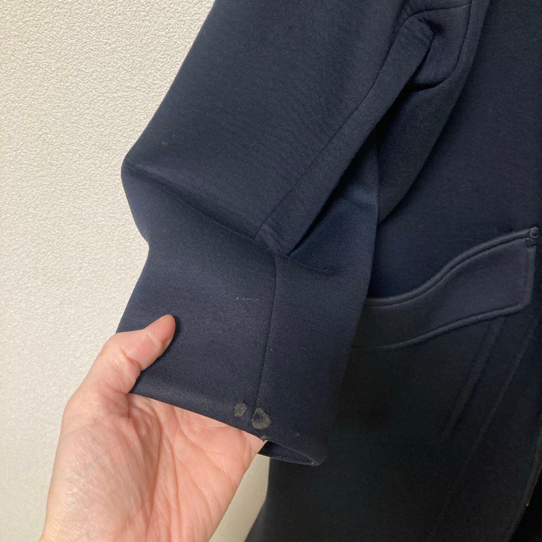 エンフォルド フーデット ボンディングコート 36サイズ ネイビー