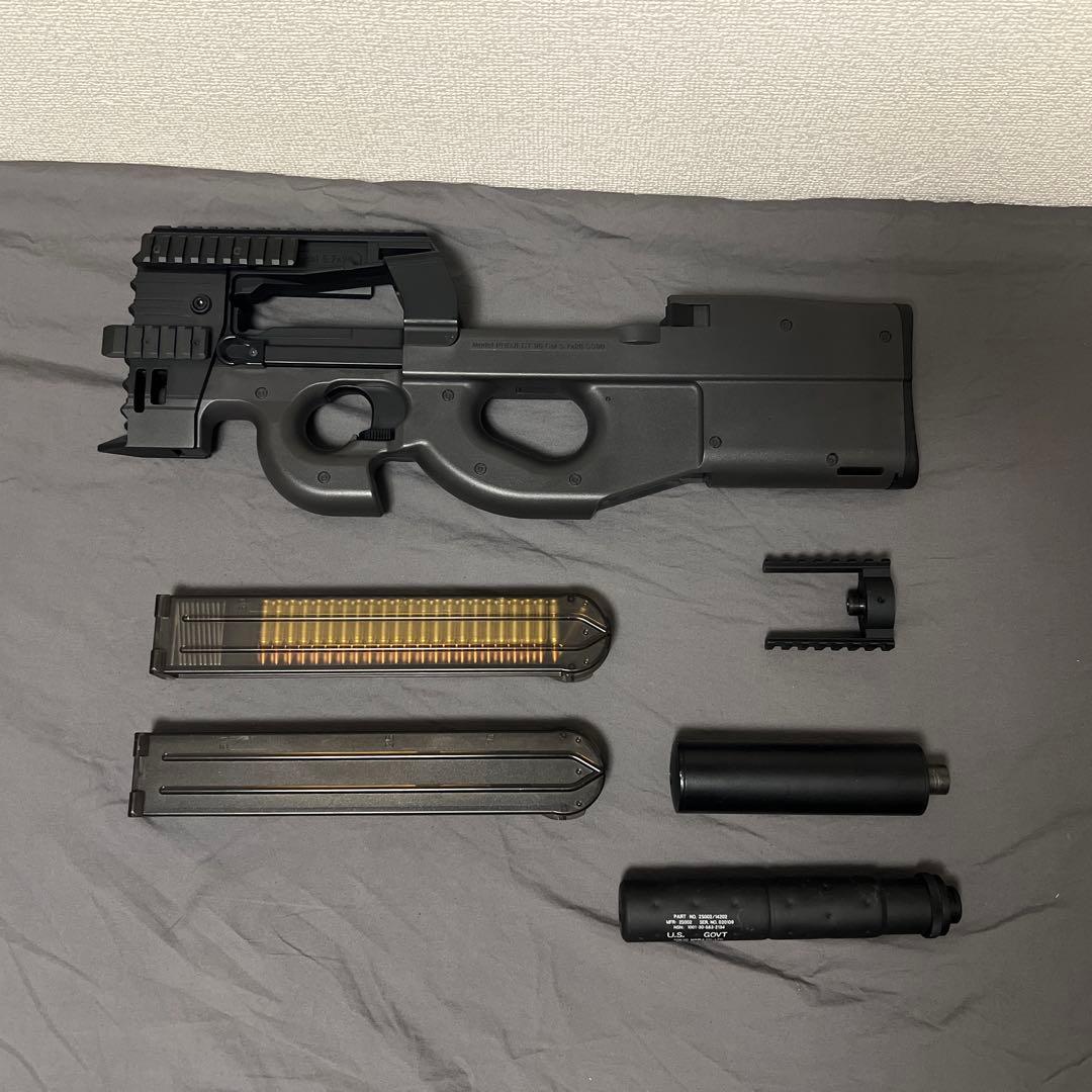 東京マルイ P90-TR＆ストライクレイルシステム、その他おまけ付き