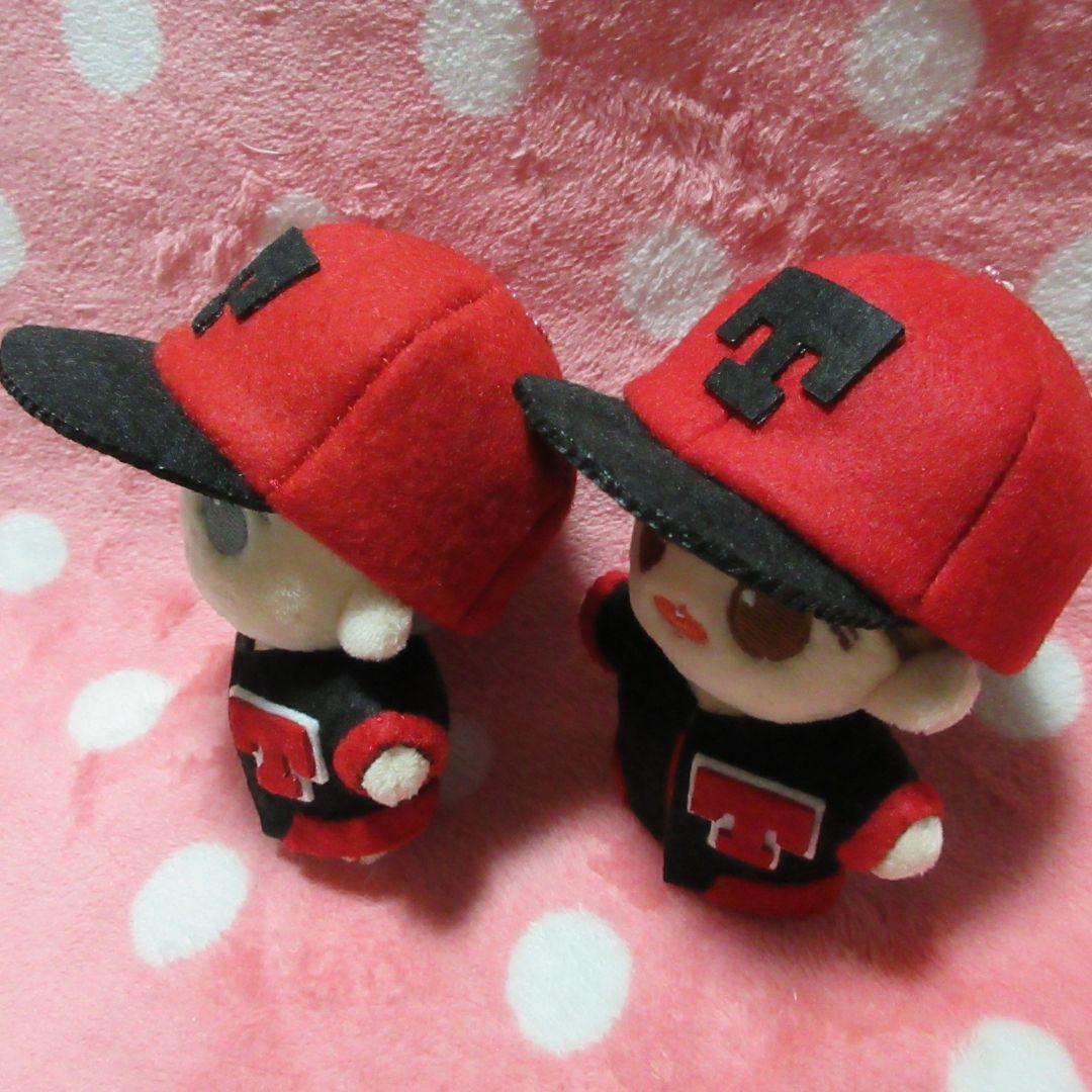 東方神起 10cm用 ユノ チャンミン  着替え(ボールチェーン付)