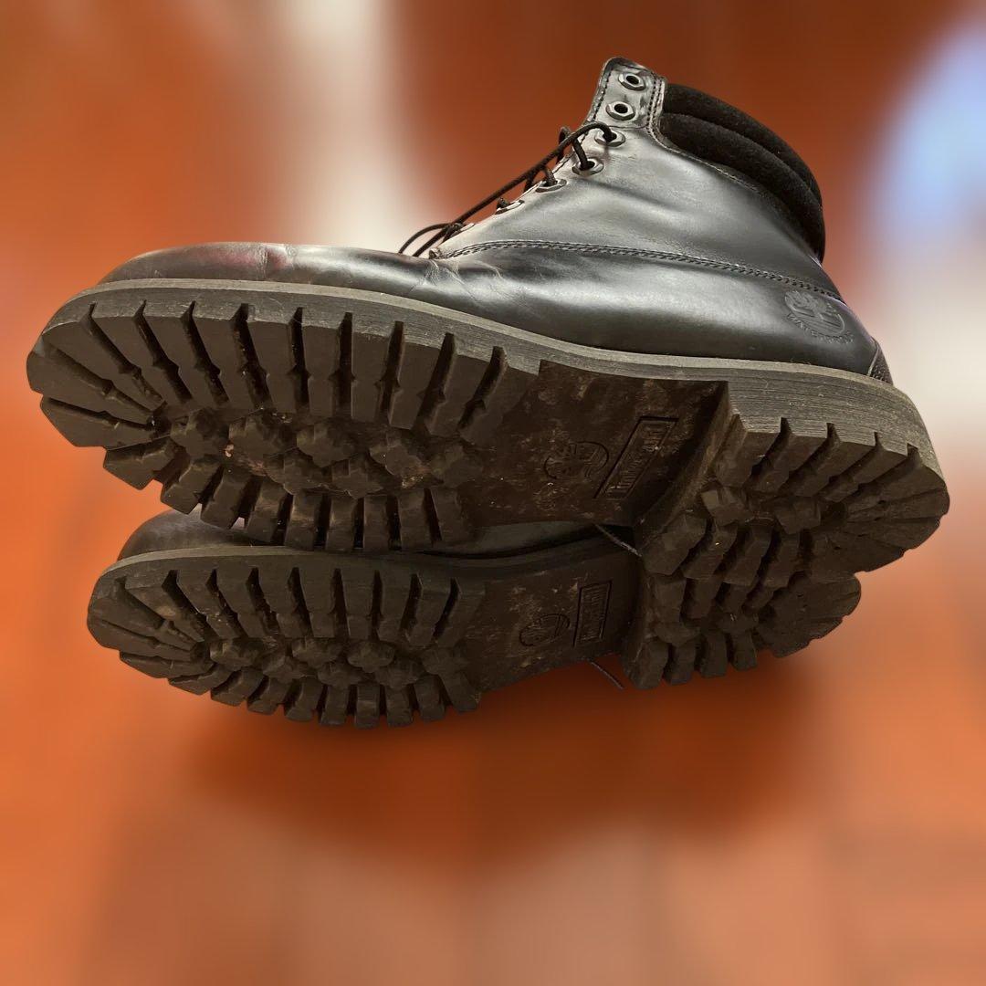 ティンバーランド Timberland黒レザーブーツ