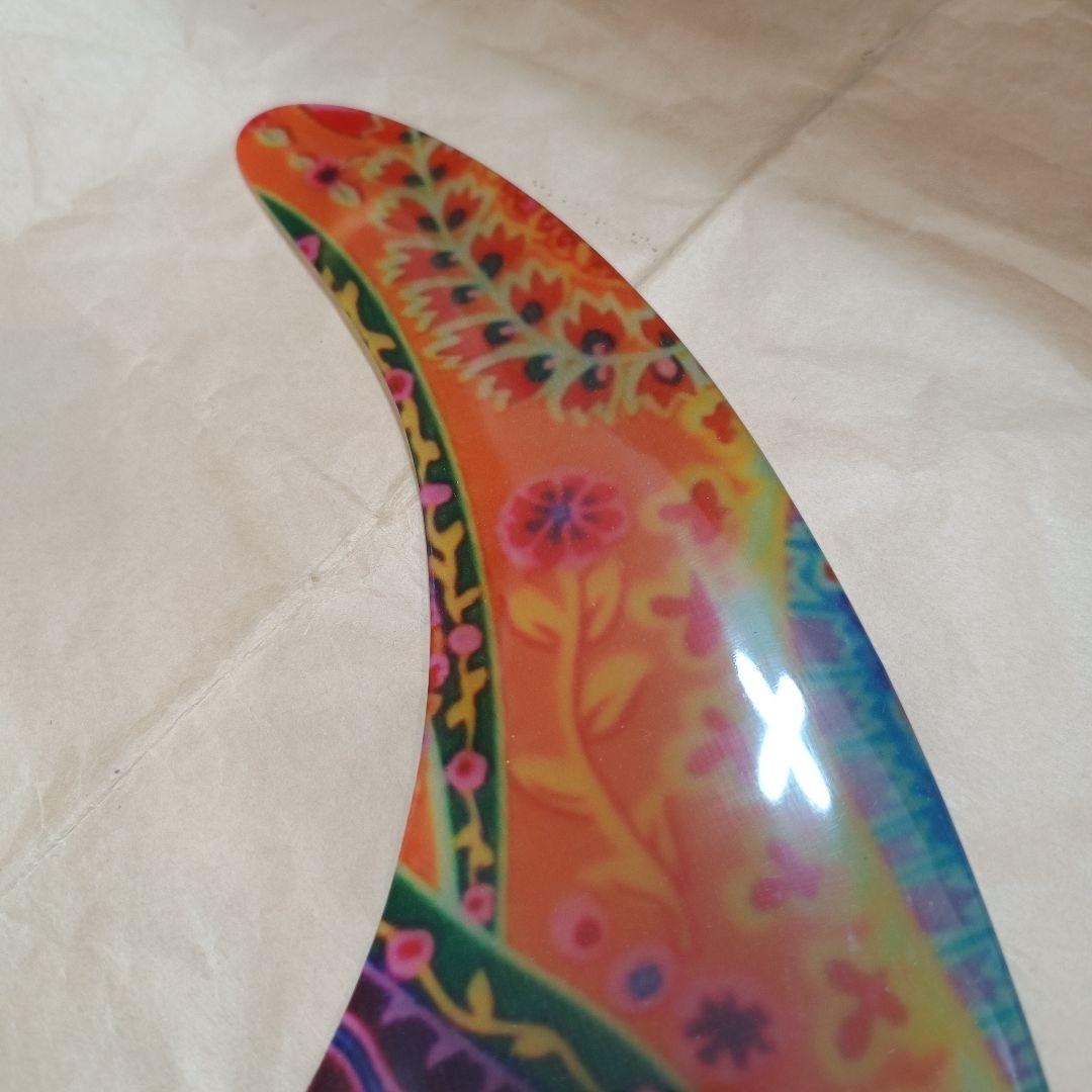 10インチ センターフィン　ロングボード　シングルフィン　アートグラス