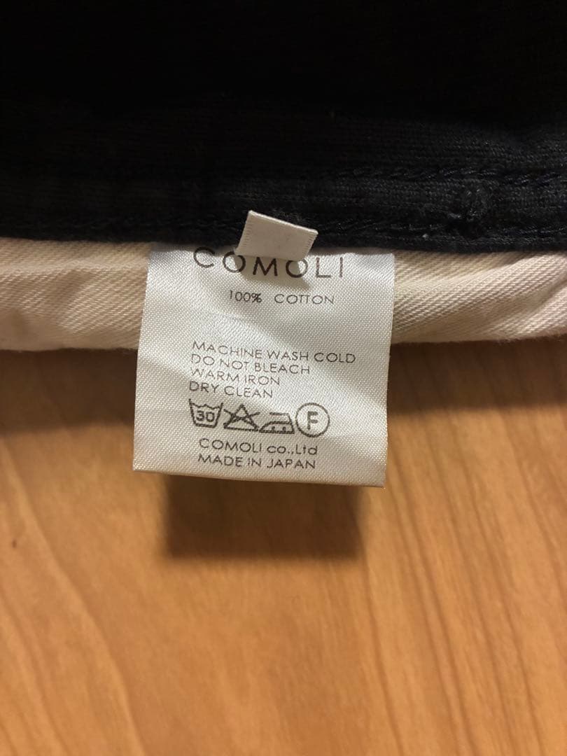 COMOLI コーデュロイ 5Pストレートパンツ サイズ2