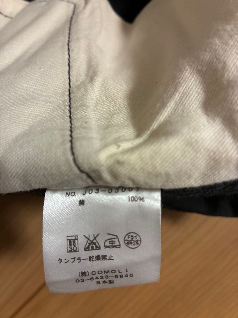 COMOLI コーデュロイ 5Pストレートパンツ サイズ2